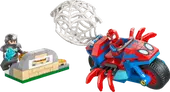 SPIDEY ON HIS MOTORCYCLE VS. RHINO Marvel LEGO