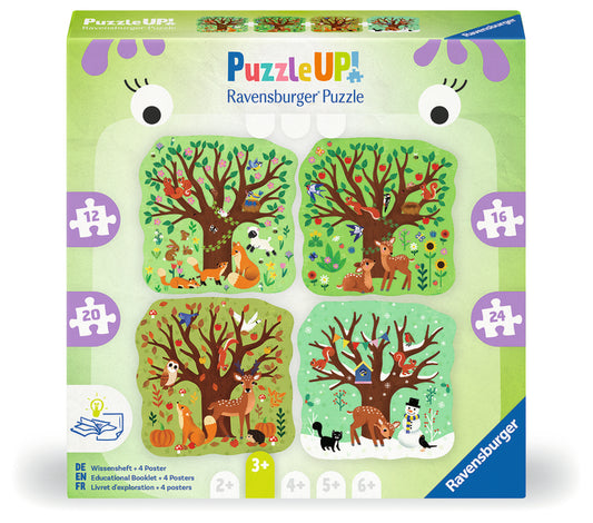 Puzzle Up Four Seasons 12, 16, 20, 24 pc Puzzles