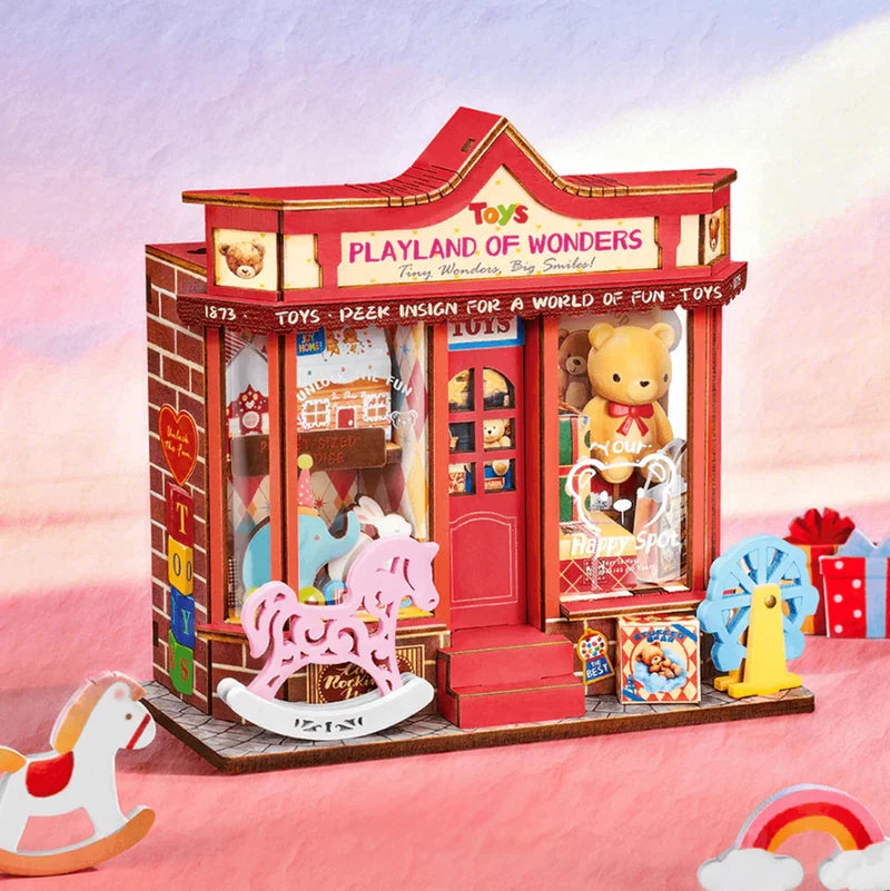 Toy Store DIY Miniature House Kit