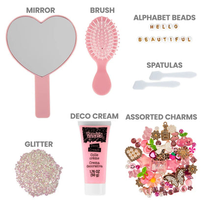 Chaotic Crafts DYI Brush & Mirror Set Fashion Angels