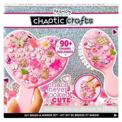 Chaotic Crafts DYI Brush & Mirror Set Fashion Angels