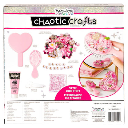 Chaotic Crafts DYI Brush & Mirror Set Fashion Angels