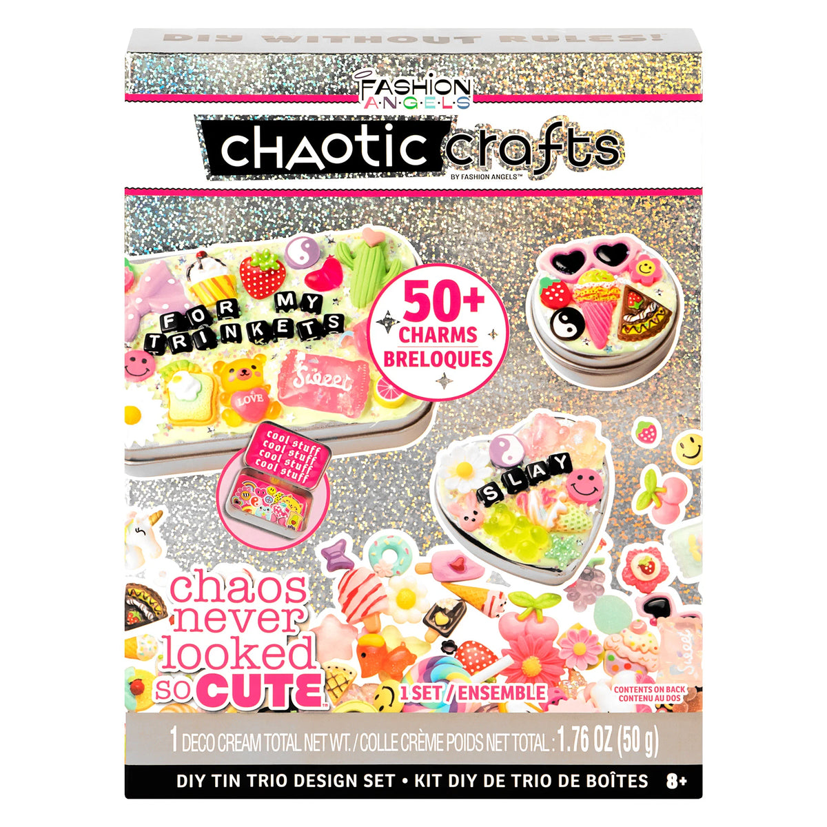 Chaotic Crafts DIY Tin Trio Design Set Fashion Angels