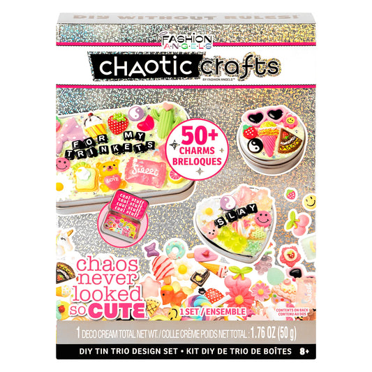 Chaotic Crafts DIY Tin Trio Design Set Fashion Angels
