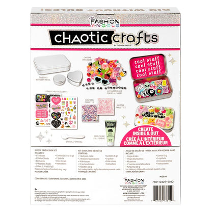 Chaotic Crafts DIY Tin Trio Design Set Fashion Angels