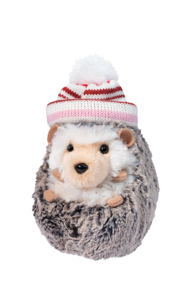 Spunky HEDGEHOG w/winter hat Douglas
