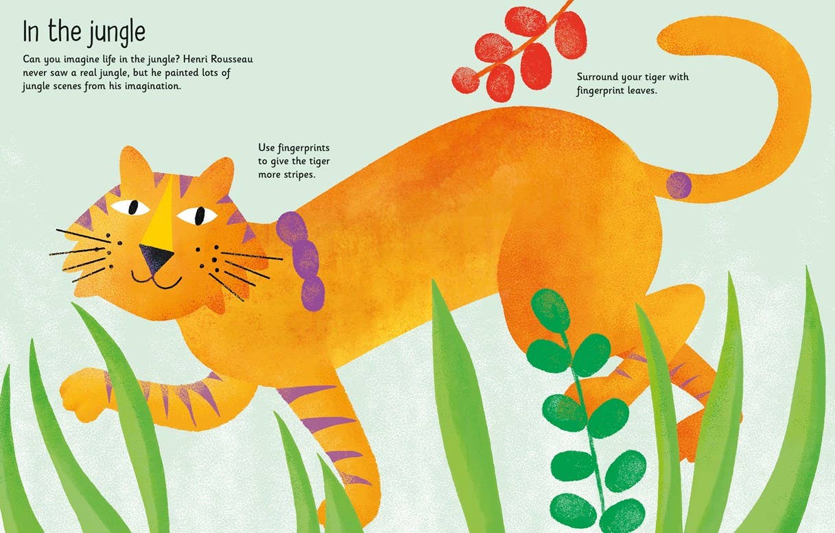 Fingerprint Activities Art