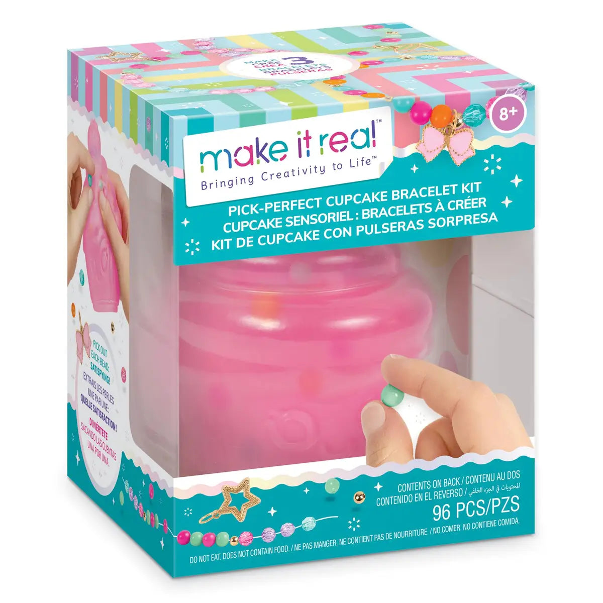 Make It Real Pick-Perfect Cupcake Bracelet Kit