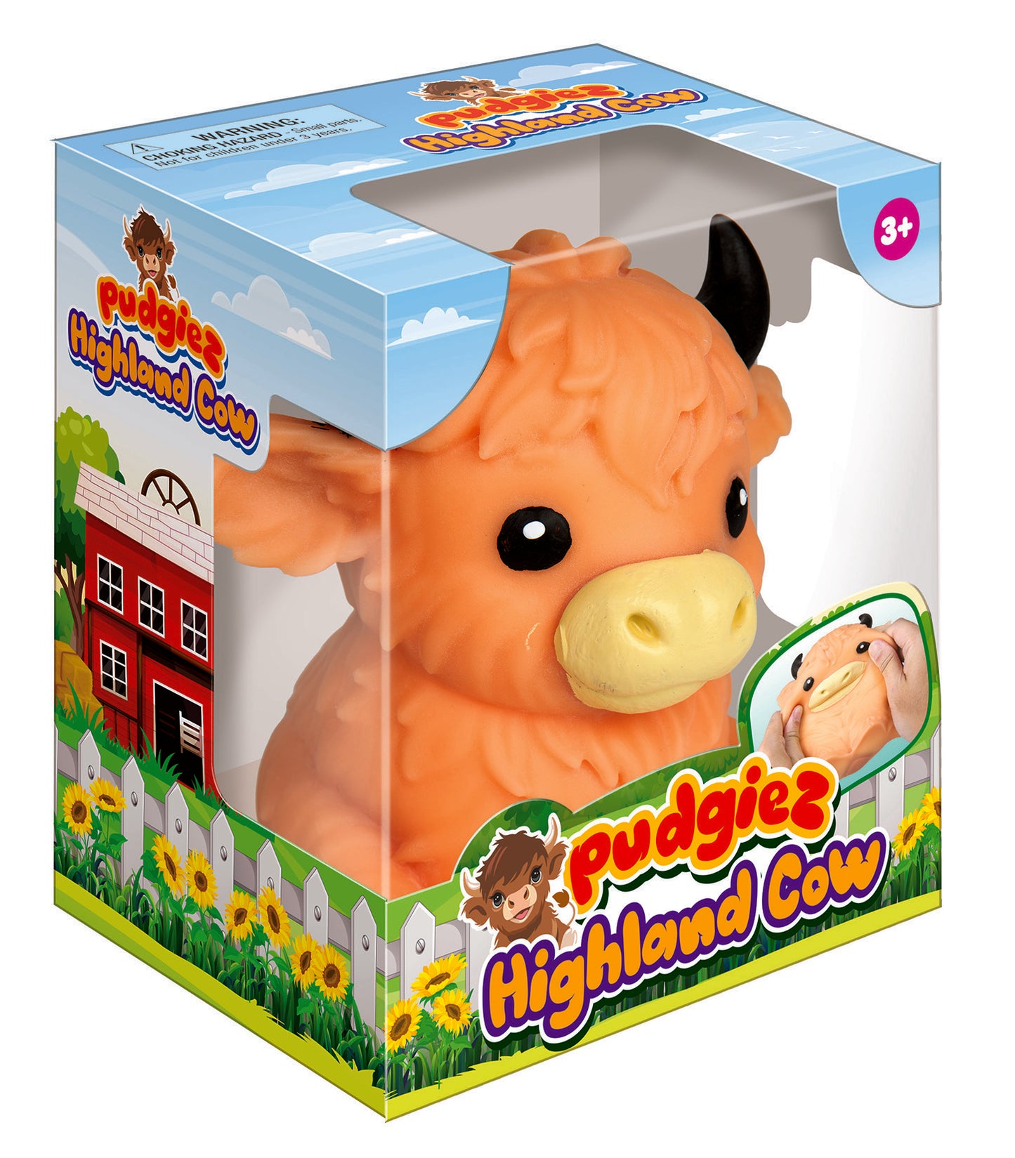 Pudgiez Highland Cow Master Toys