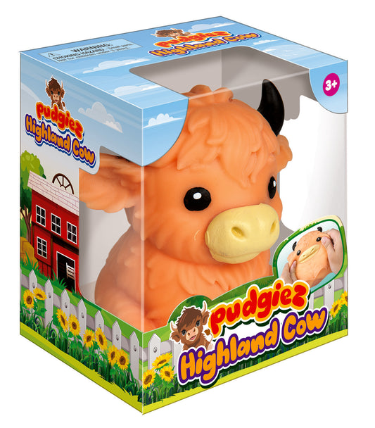 Pudgiez Highland Cow Master Toys