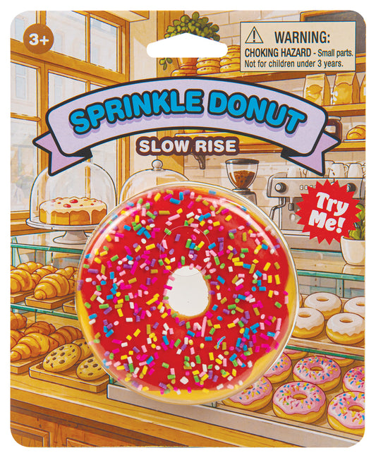 Slow Rise Sprinkle Doughnut Master Toys