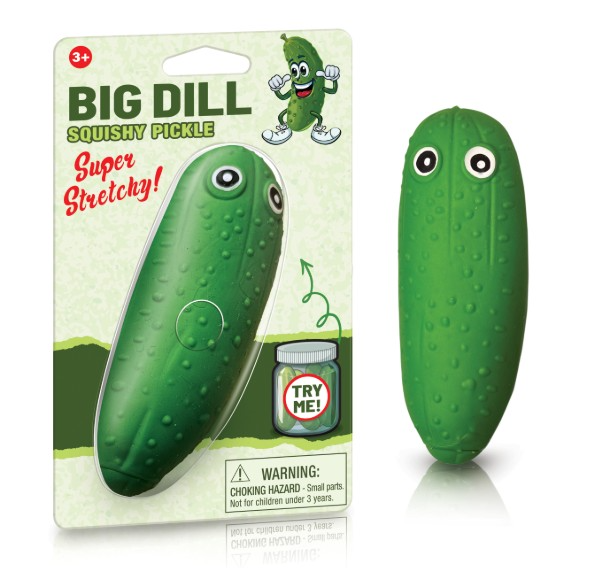 Squishy Dill Pickle Master Toys