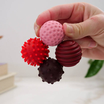 Silicone Magnetic Fidget Balls: Sapphire / 4 Pack