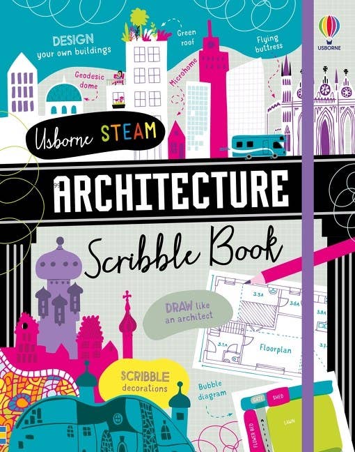 Architecture Scribble Book : Usborne