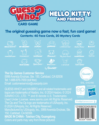 Guess Who Card Game: Hello Kitty