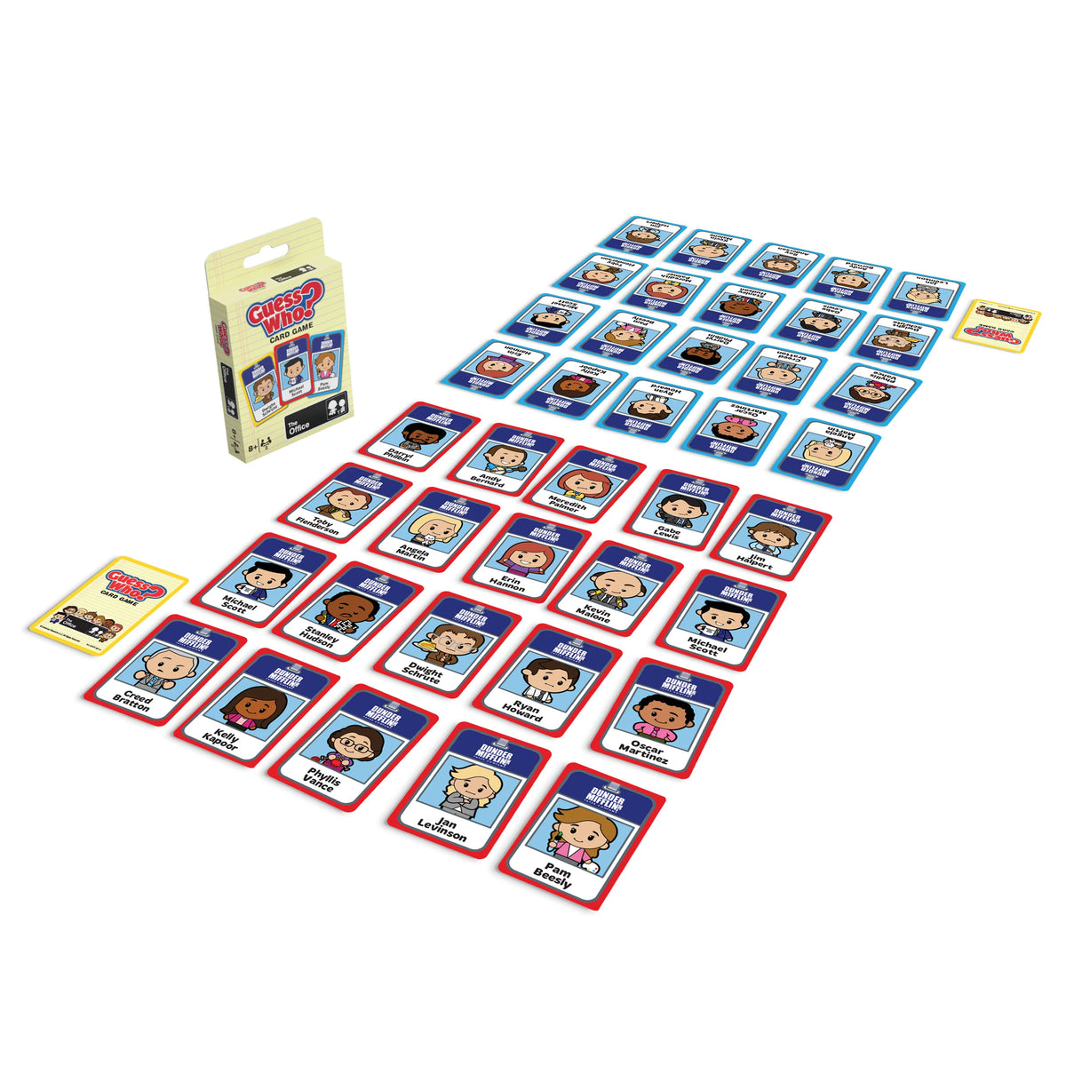 Guess Who Card Game: The Office