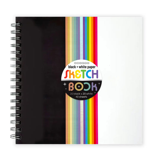 Black and White Paper Sketchbook Snifty