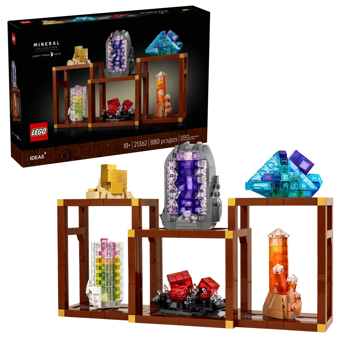 LEGO Ideas Mineral Collection