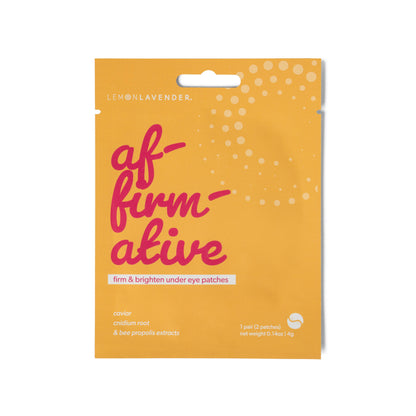 Lemon Lavender Eye Candy Foil Under Eye Patches Open Stock: Smooth and Hydrate