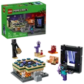 NETHER & END PORTAL JOURNEY Minecraft LEGO