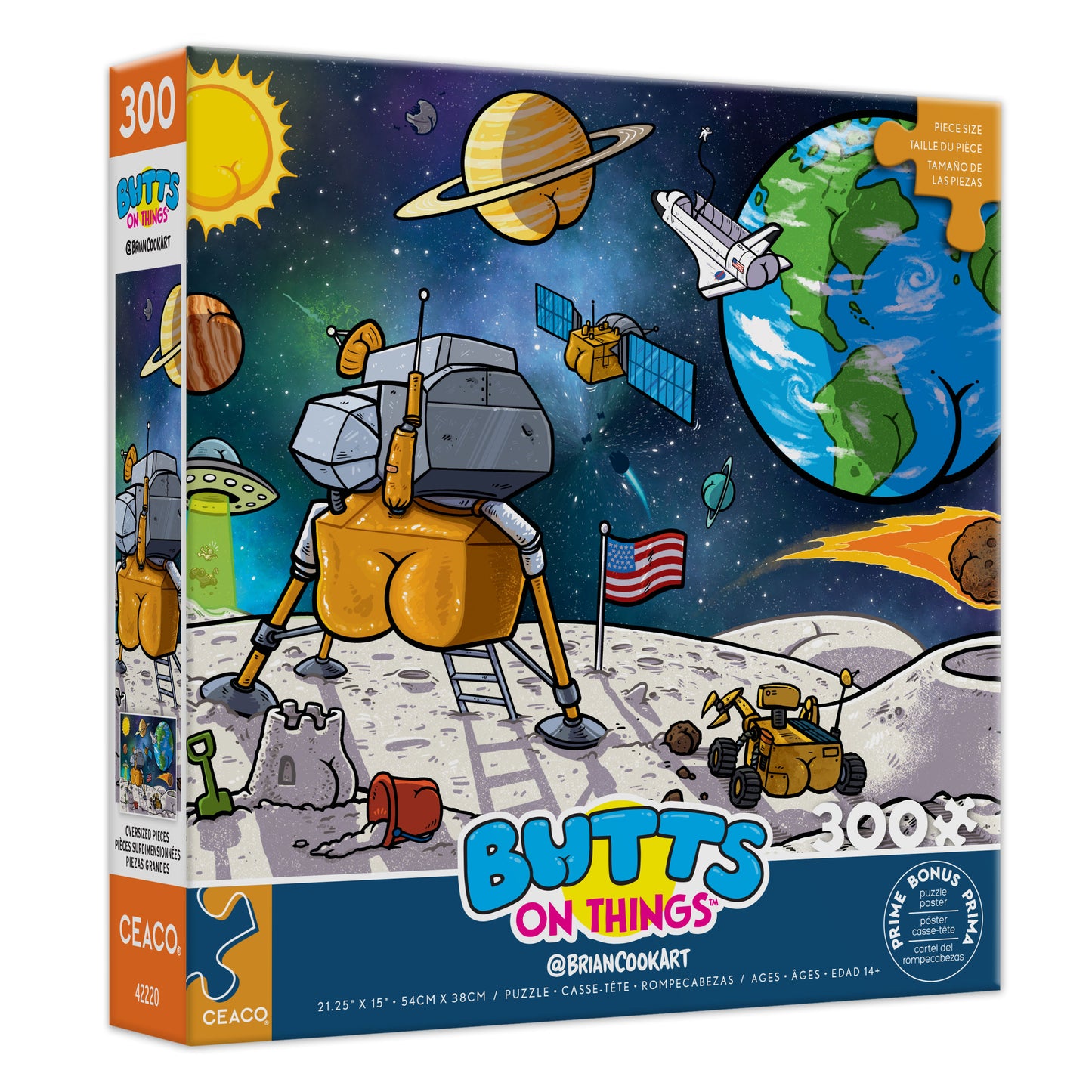 Butts in Space 300 pc Puzzle