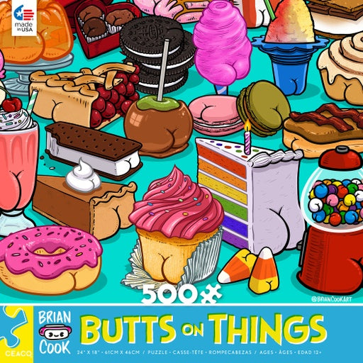 Sweet Cheeks 500 pc Puzzle