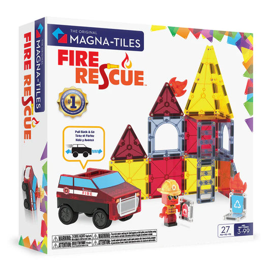 Magnatiles Fire Rescue 27 PC Set
