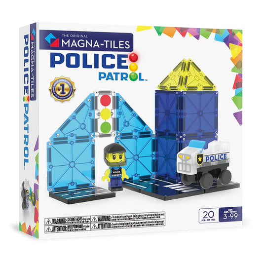 Magnatiles Police Patrol