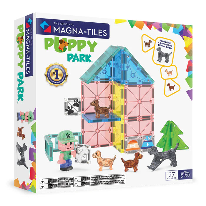 Magnatiles Puppy Park 27 PC Set