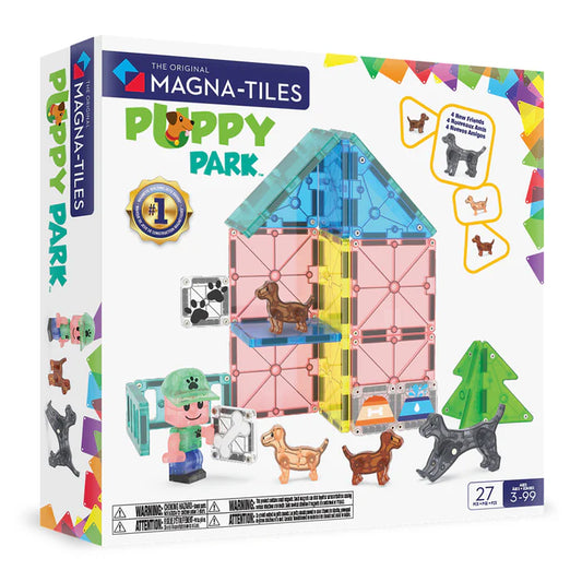 Magnatiles Puppy Park 27 PC Set