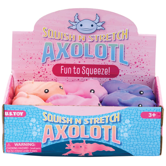 Sandy Axolotl Squeezy U.S. Toys