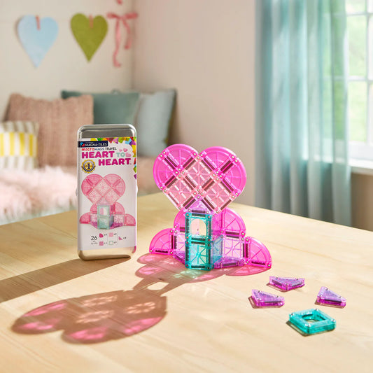 Micro Mags Heart to Heart Magna-Tiles