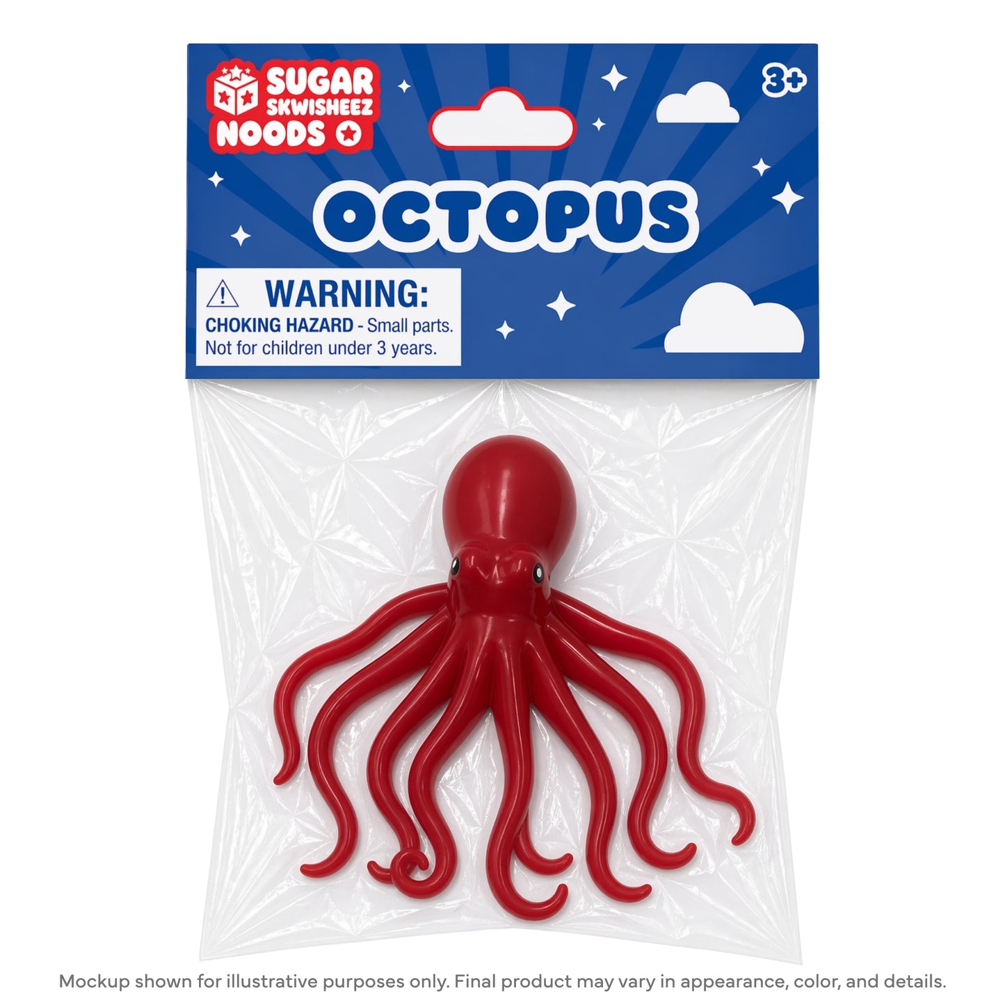 Sugar Skwisheez Octopus