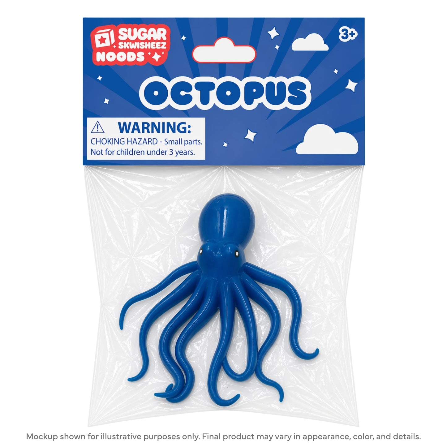 Sugar Skwisheez Octopus