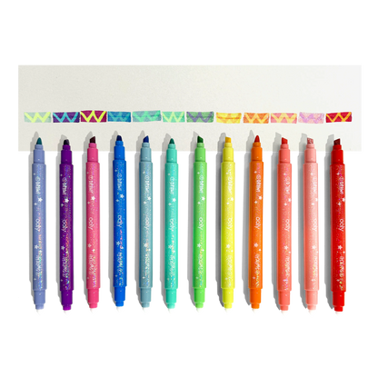 Switch-eroo!: Sparkle Glittery Color-Changing Markers (Set o