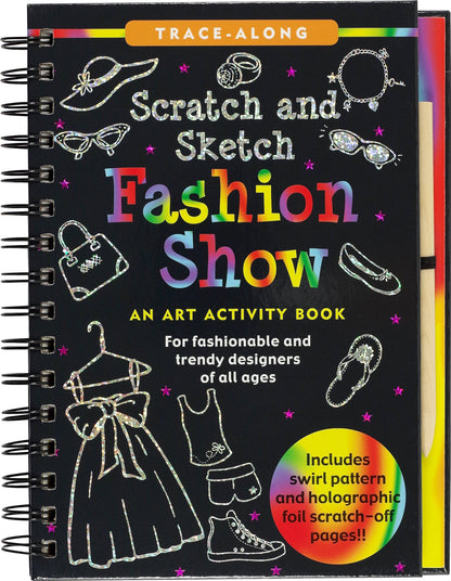 Fashion Show Scratch and Sketch