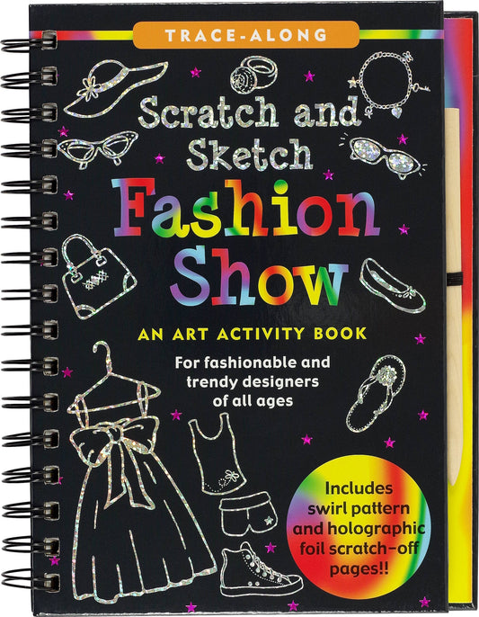 Fashion Show Scratch and Sketch
