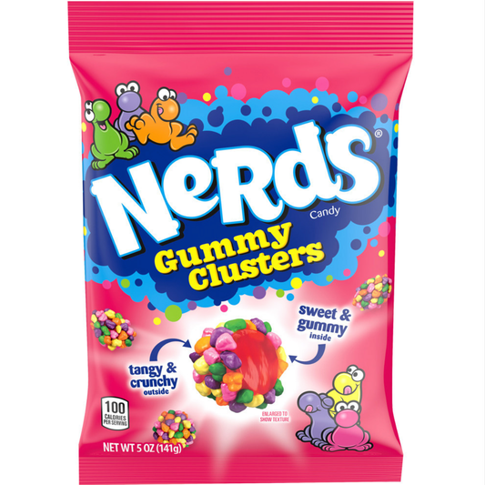 Nerds Gummy Clusters, 5oz, 12ct