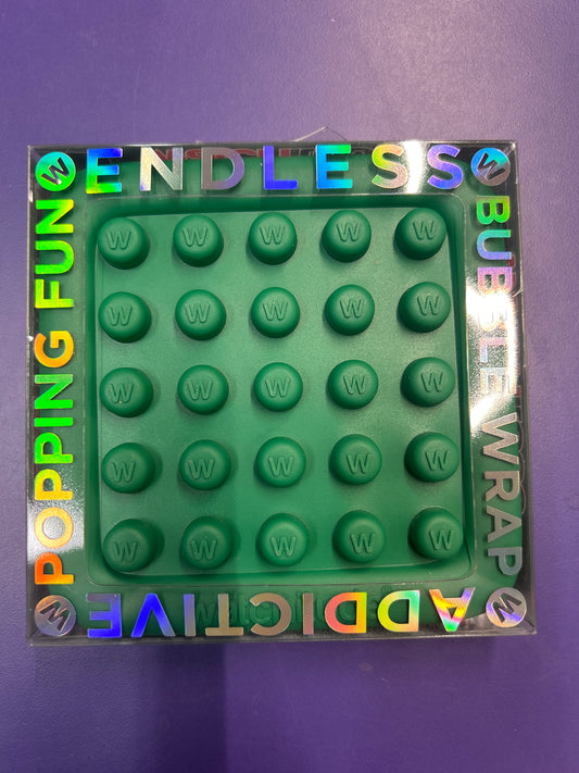 Green Endless Bubble Wrap Fidget Toy