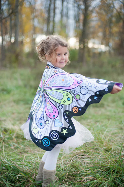 Color-A-Cape Butterfly Wings