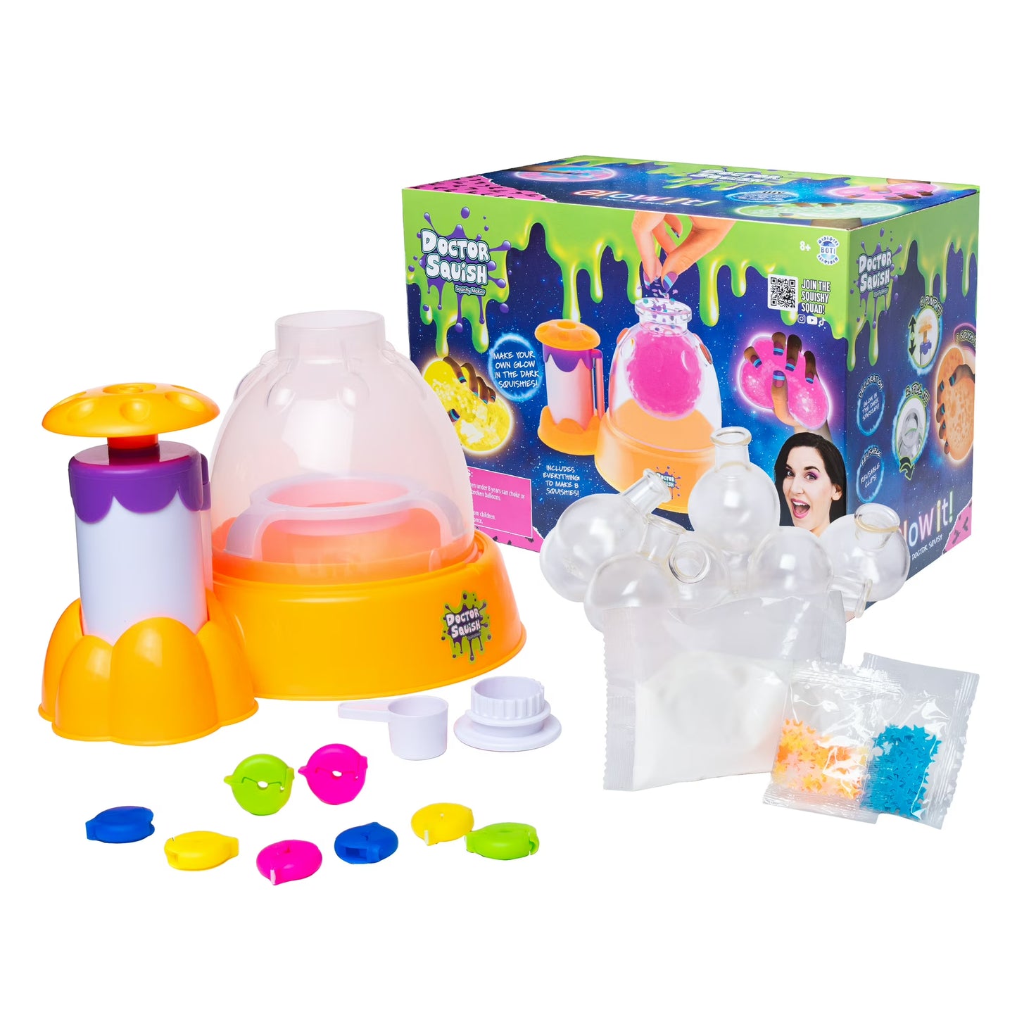 Doctor Squish Squishy Maker Station Glow It Toysmith