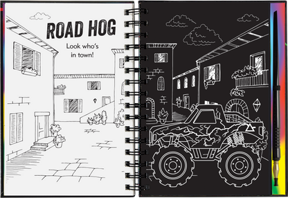 Extreme! Monster Trucks Scratch and Sketch