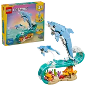 SEA ANIMALS: BEAUTIFUL DOLPHINS Creator 3-in-1 LEGO