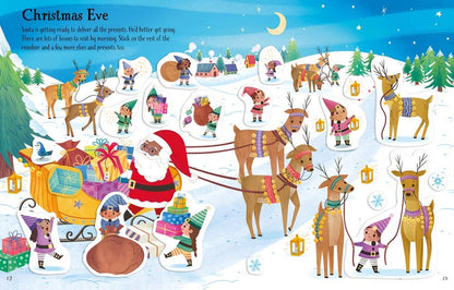 First Sticker Book Christmas : Usborne