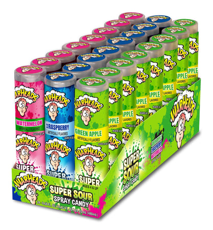 Warheads Super Sour Spray Candy, Assorted Flavors