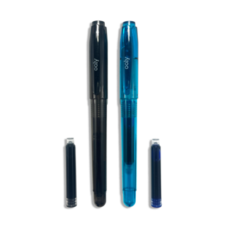 Splendid Duo: Fountain Pens - Black & Blue Ink (Set of 2 Pen