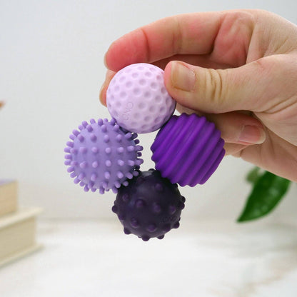 Silicone Magnetic Fidget Balls: Emerald / 4 Pack