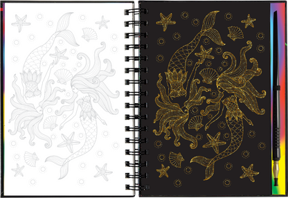 Extreme! Scratch and Sketch Mermaids