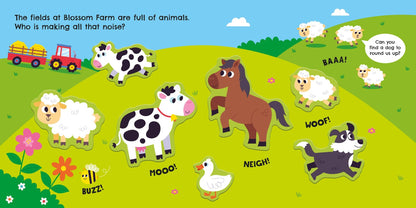 Farm Animals Magnet Book : Usborne