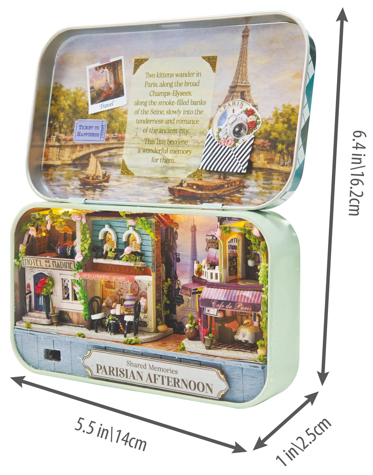 Parisian Afternoon DIY Tiniatures